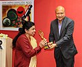 Thumbnail for File:The Secretary of AYUSH, Shri Ajit M. Sharan presenting an award at the inauguration of the Centre of Integrative Oncology at National Institute of Cancer Prevention and Research, in Noida, Uttar Pradesh on February 03, 2017.jpg