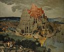The Tower of Babel, oil on panel painting by Pieter Brueghel the Younger.jpg
