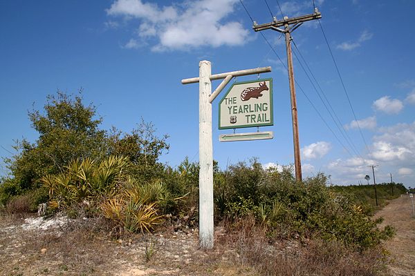 Trailhead of The Yearling Trail