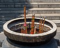 * Nomination Incense sticks at Tianhou Palace in Tianjin --Ermell 09:46, 2 February 2022 (UTC) * Promotion  Support Good quality. --Steindy 10:53, 2 February 2022 (UTC)