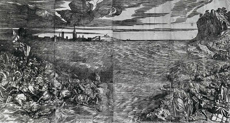 File:Titian - Drowning of the Pharaoh's Host in the Red Sea - WGA22989.jpg