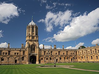 <span class="mw-page-title-main">Christ Church, Oxford</span> Constituent college of the University of Oxford in England