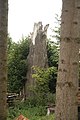 Čeština: Kmen památného stromu Matějkova lípa v Jackově, Moravské Budějovice, okr. Třebíč. English: Trunk of famous tree Matějkova lípa in Jackov, Moravské Budějovice, Třebíč District.