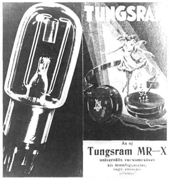 File:Tungsram MR-X radio transmitter tube for audio communication (1917).png