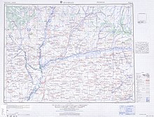 Map including Keshan (labeled as 克山 K'O-SHAN) (AMS, 1951)