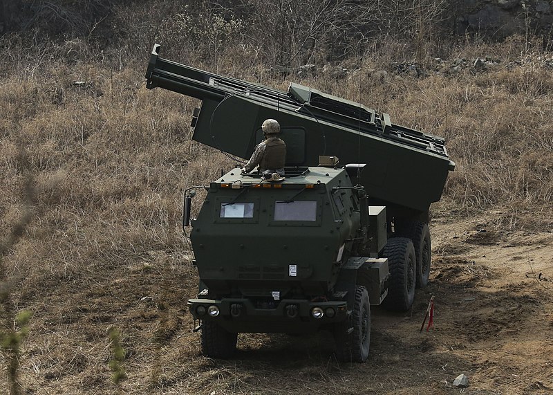 File:U.S. Marine Corps Sgt. Ramon Calleros, an artillery operator with Delta Battery, 2nd Battalion, 14th Marine Regiment, assigned to the III Marine Expeditionary Force, observes as a launcher turns into firing 140327-M-GZ082-047.jpg