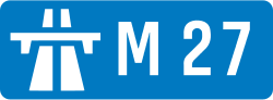 Thumbnail for M27 motorway