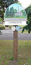 Village sign in Uffington UK Uffington (Lincolnshire).jpg