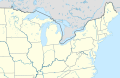 Existing map of the northeast United States