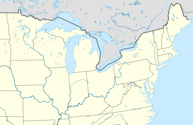 Lancaster Airport (Pennsylvania) is located in USA Midwest and Northeast