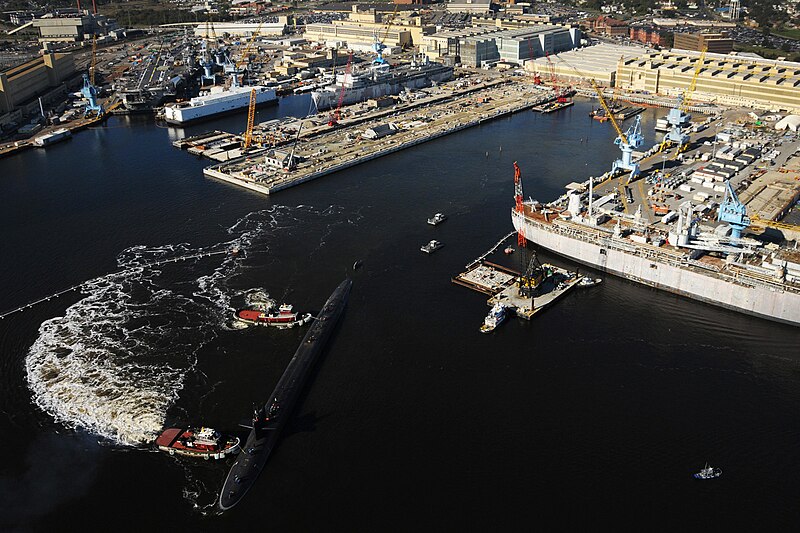 File:USS West Virginia (SSBN-736) departs Norfolk Naval Shipyard 2013.JPG