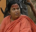 Uma Bharti, Pachmarhi, parlamentano, krop.jpg