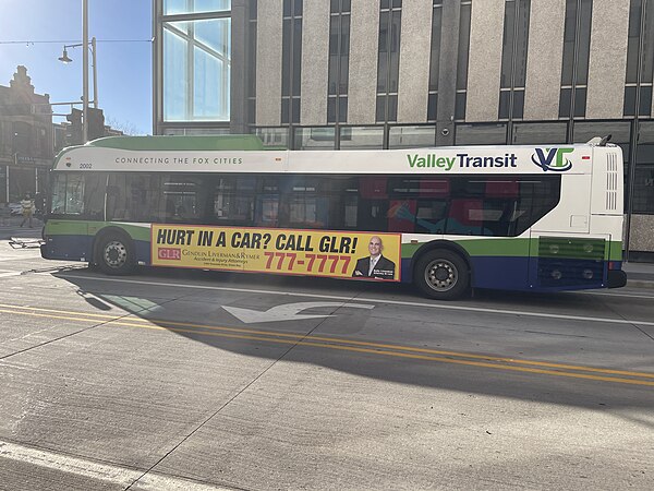 A Valley Transit bus