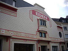 Façade conservée de l'Eden en 2010.