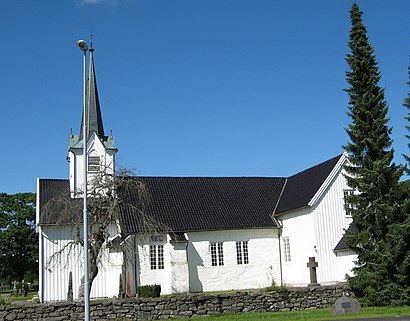 How to get to Vestre Moland Kirke with public transit - About the place