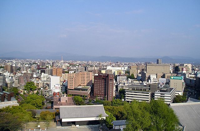 Image: View from Kumamoto Castle