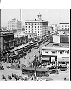 The building on Armistice Day, 1920