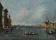 Udsigt over S. Giorgio Maggiore i Venedig af Francesco Guardi 01.jpg