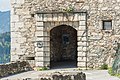 English: Castle gate Deutsch: Turmtor