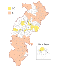 Thumbnail for List of constituencies of the Chhattisgarh Legislative Assembly