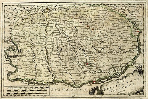 Wallachia in the late 18th century
