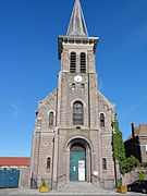 L'église Sainte-Barbe.