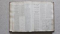 Pages from a War News clippings book