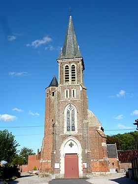 Wardrecques (Pas-de-Calais, Fr) Église Notre Dame (01).JPG