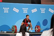 Deutsch: Gewichtheben bei den Olympischen Jugendspielen 2018; Tag 2, 10. Oktober 2018; Jungen 62 kg English: Weightlifting at the 2018 Summer Youth Olympics at 8 October 2018 – Boys' 62 kg