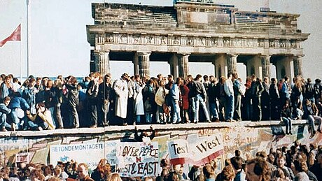 File:West and East Germans at the Brandenburg Gate in 1989 (cropped).jpg