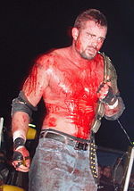 Wifebeater holds the record for most reigns as CZW Iron Man Champion Wifebeater.jpg