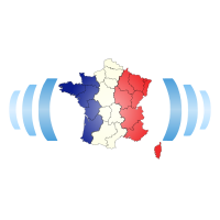 Wikinews France regional with colours.svg