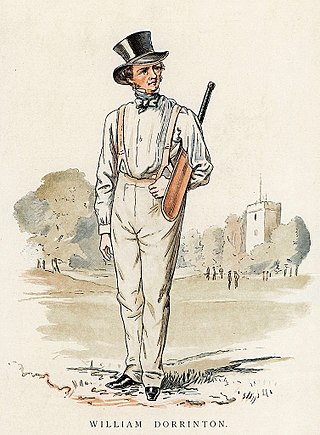 <span class="mw-page-title-main">William Dorrinton</span> English cricketer