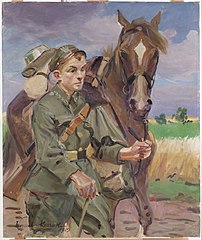 A Soldier with a Horse