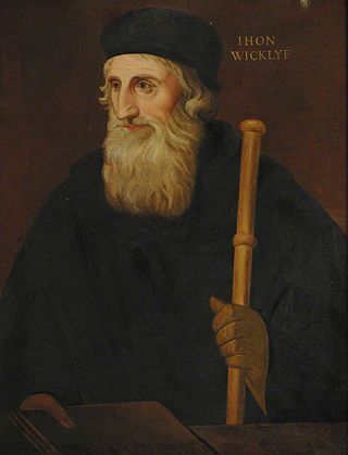 <span class="mw-page-title-main">John Wycliffe</span> English theologian (c. 1331 – 1384)