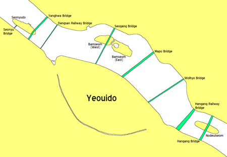 Yeouido Surroundings Map