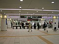 東橫線、港未來線剪票口（攝於2004年4月30日）