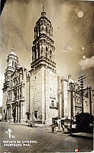 Zacatecas Cathedral in 1904 (Mexico).jpg