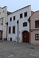 Čeština: Dům číslo 12 na znojemském Václavském náměstí. V něm působil svatý Clemens Maria Hofbauer.