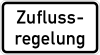 Zusatzzeichen 1012-37 - Zuflussregelung (600x330), StVO 2017.svg