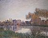 Cincinnati Sanat Müzesi'nden Alfred Sisley tarafından 'Günbatımında Moret'.