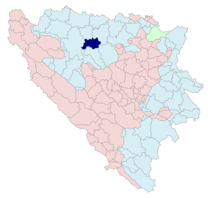 Община Челинац на карте