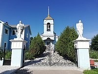 Колокольня Храма Владимирской иконы Божией Матери в Дубне