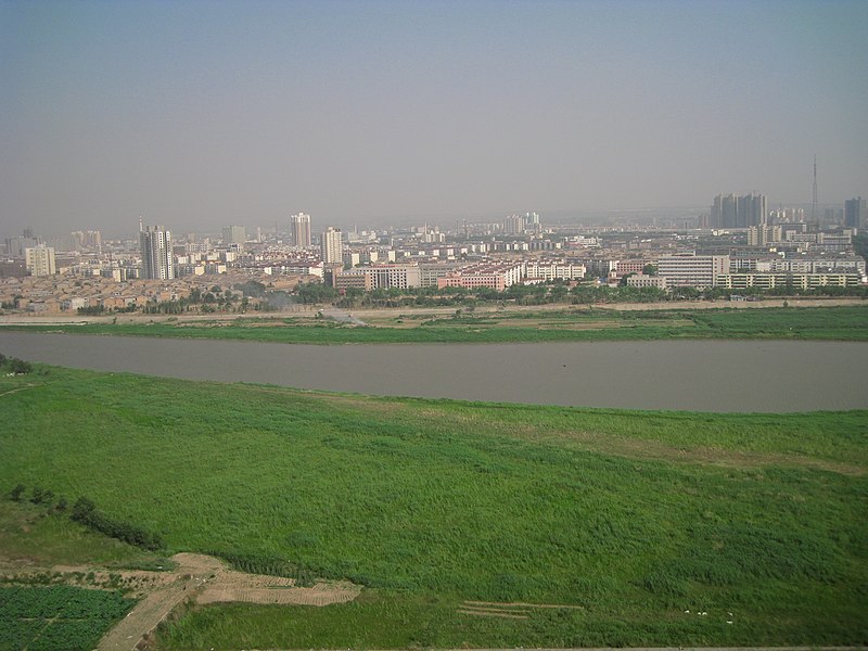 File:渭河：咸阳市区段 - panoramio.jpg