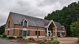 The town hall of Gonnehem
