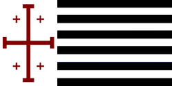 שושלת ארמניה מהמאה ה -14 Lusignan Flag.png