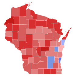 1900 Wisconsin gubernatorial election results map by county.svg