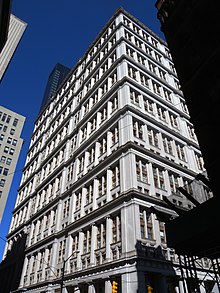 Panorama do Western Union Telegraph Office, em Nova York, c.1890s