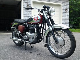 A BSA Super Rocket cikk illusztráló képe