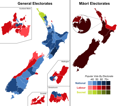 1966 New Zealand general election - Results.svg